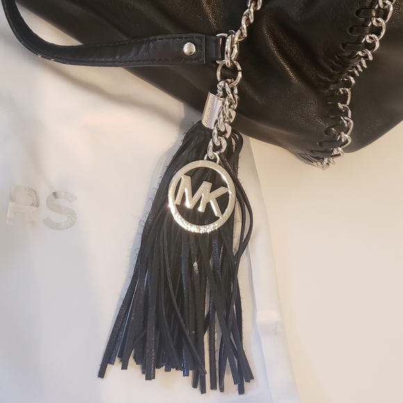 Michael Kors Large Black Leather Purse - Picture 2 of 4